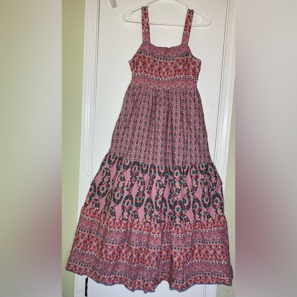 KNOX ROSE.  Pink Long Dress. #S